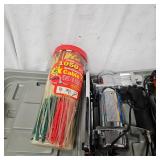 12 Volt Portable Air Compressor and 1050 Pack of Zip Ties