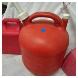 3 Poly Gas Cans