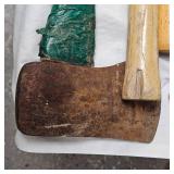 Axes and Spade with Handles