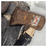 Axes and Spade with Handles