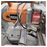 Commercial Ridgid 10" Tile Saw on Portable Stand