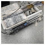 Commercial Ridgid 10" Tile Saw on Portable Stand