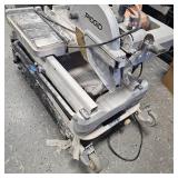 Commercial Ridgid 10" Tile Saw on Portable Stand