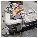 Commercial Ridgid 10" Tile Saw on Portable Stand