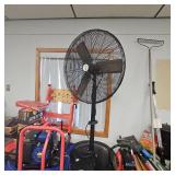Commercial Fan on Pedestal Base, Like New
