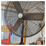 Commercial Fan on Pedestal Base, Like New