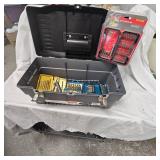 Tool Box with Drill Bits and Drivers