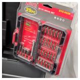 Tool Box with Drill Bits and Drivers