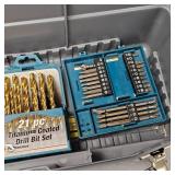 Tool Box with Drill Bits and Drivers