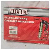 Wel-Built Deluxe Air/Hand Grease Gun, Like New in Box