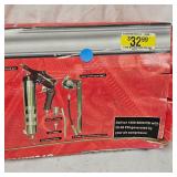 Wel-Built Deluxe Air/Hand Grease Gun, Like New in Box