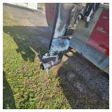 Red Lund Boat Boat with 25HP Mercury, Electric Start(needs solenoid) w/Trailer