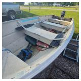 1976 Monarch Boat w/7.5hp Motor