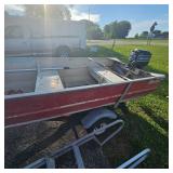 1976 Monarch Boat w/7.5hp Motor