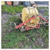 Pull Behind 25 Gallon Sprayer, Works