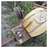 Pull Behind 25 Gallon Sprayer, Works