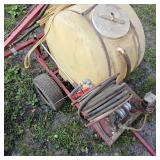 Pull Behind 25 Gallon Sprayer, Works