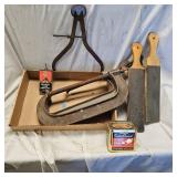 2-12" C-Clamps and Misc Tools