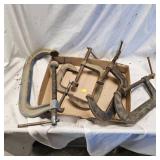 5 Big C-Clamps
