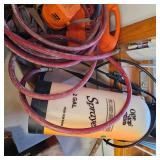 BNSF Work Light, Drill Bits, Pump Sprayer and Air Hose