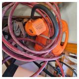 BNSF Work Light, Drill Bits, Pump Sprayer and Air Hose