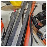 2 Jig Saws and Skill Saw , Bead Breaker and Electric Hedge Trimmer