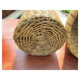 Large Bee Skep Basket Covers, Wicker Wrapped Bottle
