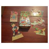 Antique Valentines, German, Motion, Folding