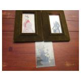 Hand Tinted Engravings, B&W Photo