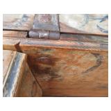 Antique Immigrant Trunk 1845