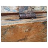 Antique Immigrant Trunk 1845