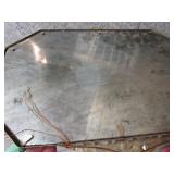 Antique Last Supper, Painted Metal Frame