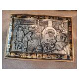 Vintage E. Otto Schmidt Tin Bread Box Made in Germany