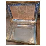 Vintage E. Otto Schmidt Tin Bread Box Made in Germany