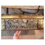 Vintage E. Otto Schmidt Tin Bread Box Made in Germany