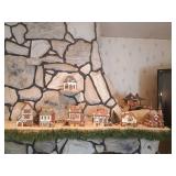 (8) Dickens Village Series Christmas Village Buildings - All Have Boxes!