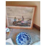 Norwegian Lot - Art, Doilies, Plates, Etc