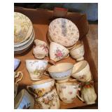 Misc. Fine China Teacups & Saucers