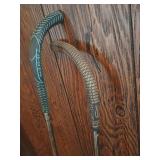 Two Golf Club Canes