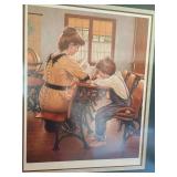 Bulova Wall Clock & Picture