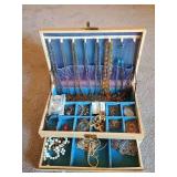 Jewelry Box w/ Costume Jewelry