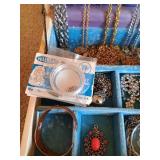 Jewelry Box w/ Costume Jewelry