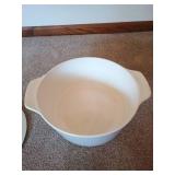 Vintage MCM Corning Ware Large Buffet Server Bowl w/Lid