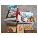 Two Boxes Vintage & Newer Stationery Sets