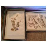 Two Boxes Vintage & Newer Stationery Sets