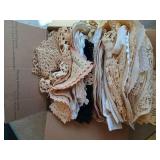 Box of Doilies & Runners