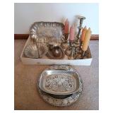 Pewter, Stainless Steel & Hammered Aluminum