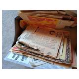 Ephemera- Vintage Kitchen Books, Recipes, Advertisements, Etc