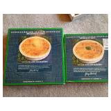 Three Quiche Dishes w/Boxes