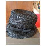 Two Vintage Ladies Hats w/ Boxes